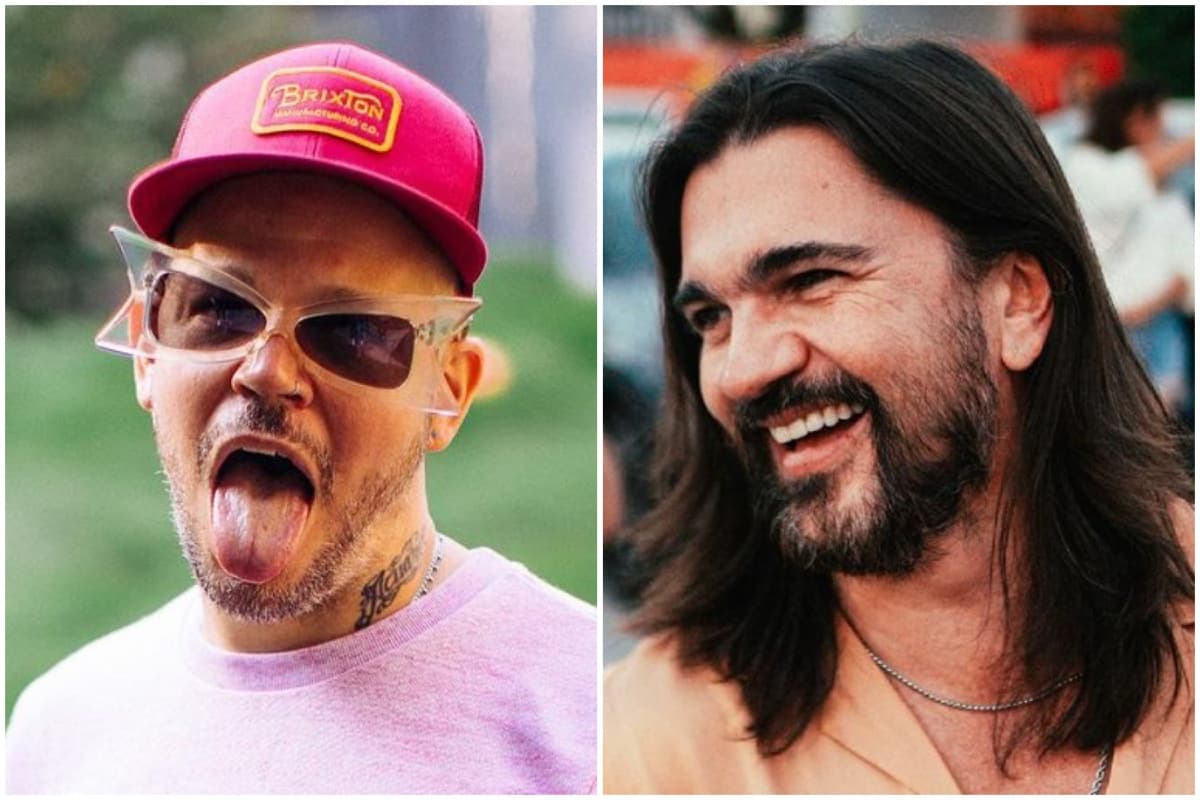 Residente comparte foto con Juanes en medio de la polémica con J Balvin