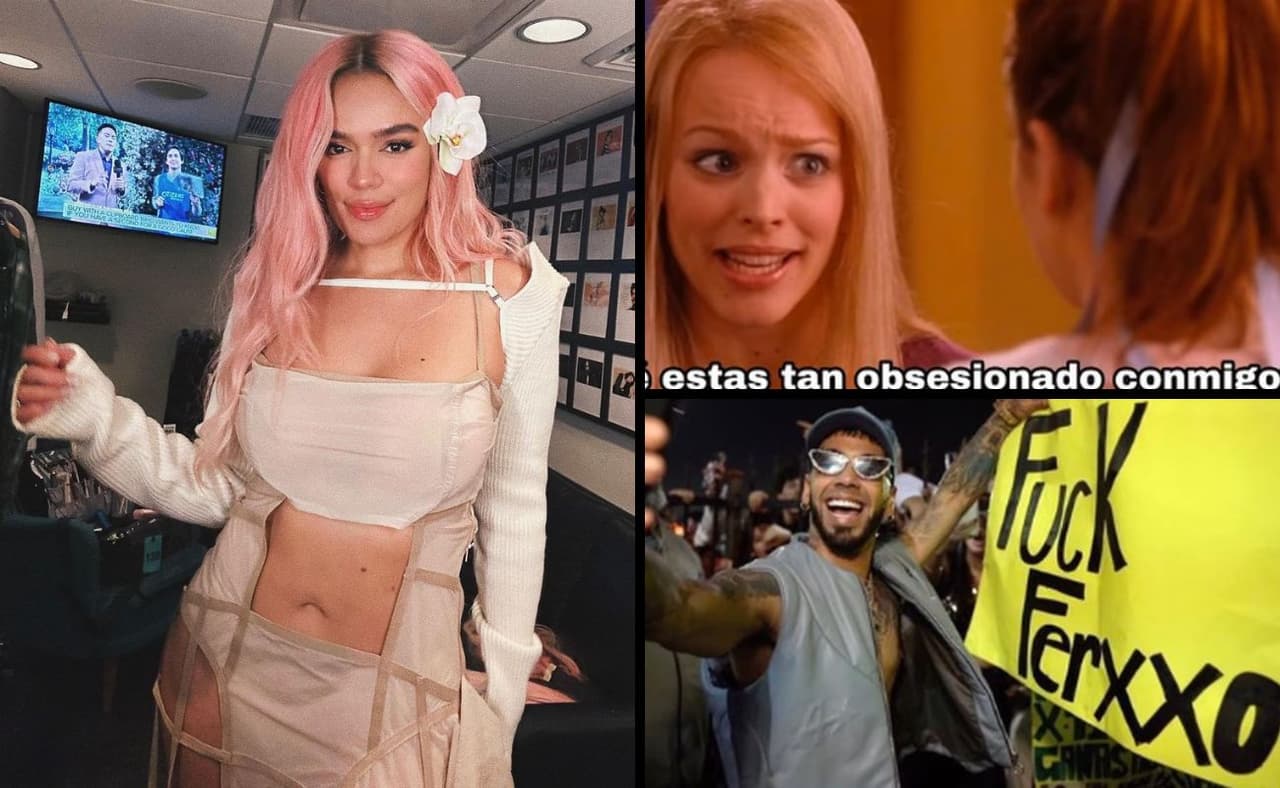 Anuel AA dedica canción a Karol G, se burla de Feid y los memes estallan