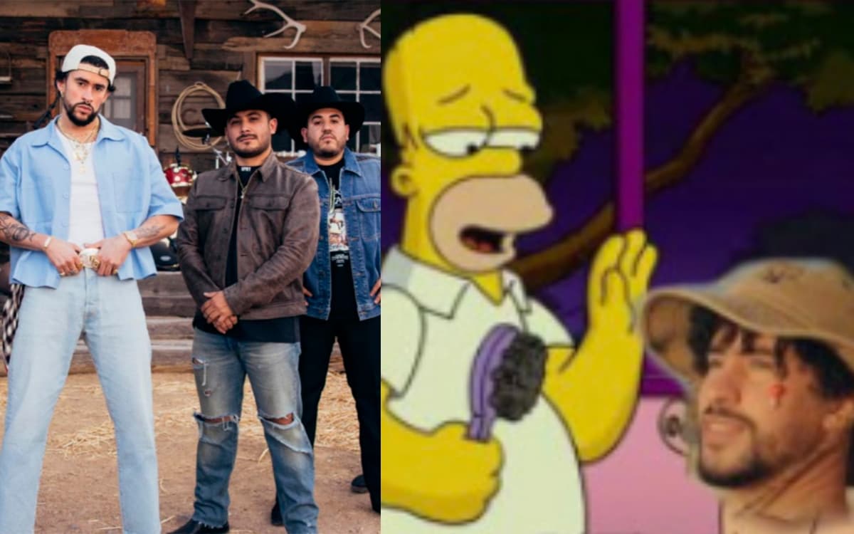 Colaboración de Bad Bunny con Grupo Frontera desata los memes en redes sociales