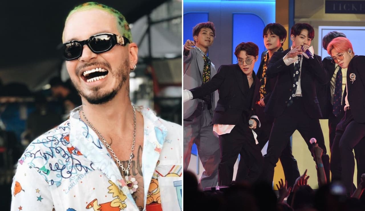 J Balvin manda mensaje a BTS y surgen sospechas sobre una colaboración musical